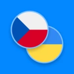 czech-ukrainian dictionary android application logo